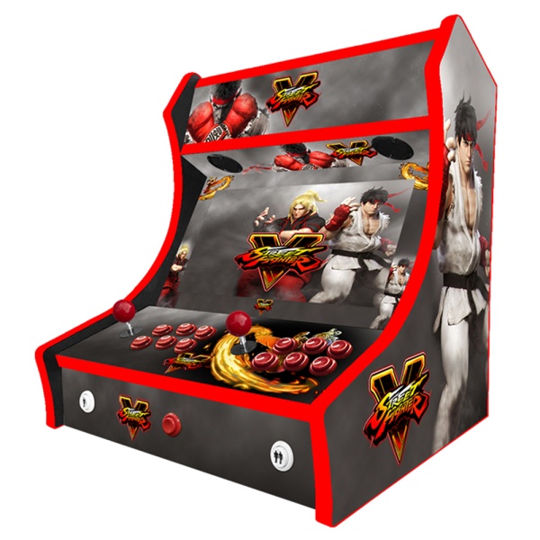 2 Player Bartop Arcade Machine -  Street Fighter v1